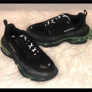 Balenciaga Men’s Triple S Clear Sole Sneakers